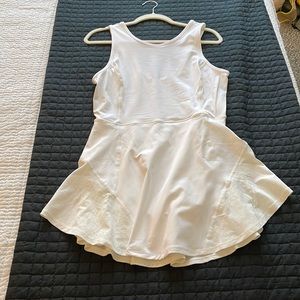 White Lululemon tennis dress